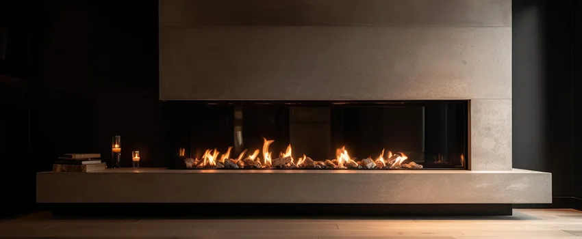 Gas Fireplace Ember Bed Design Services in Medford, Oregon