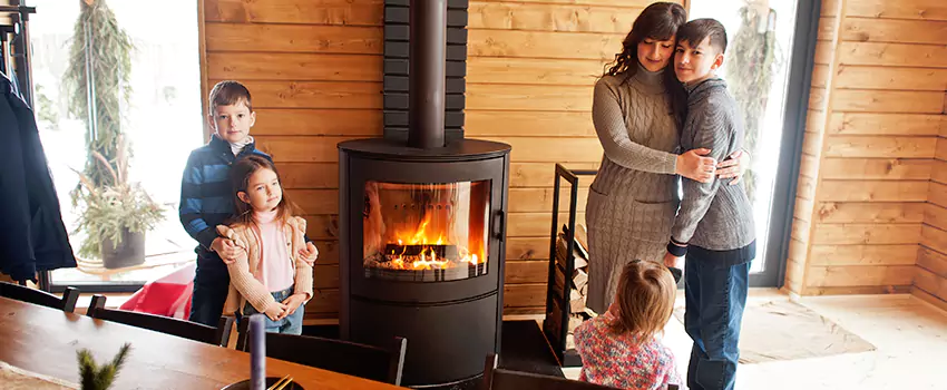 Morso Cast Iron Fireplace Insert Installation in Medford, Oregon
