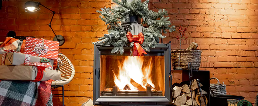 Travis Industries Linear Gas Fireplace Installation in Medford, Oregon