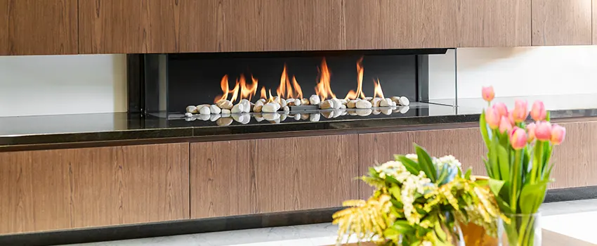 Double-height Fireplace Design Refurbishment in Medford, Oregon